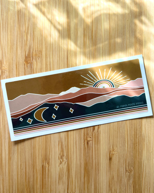 Mountains Are Calling Sticker