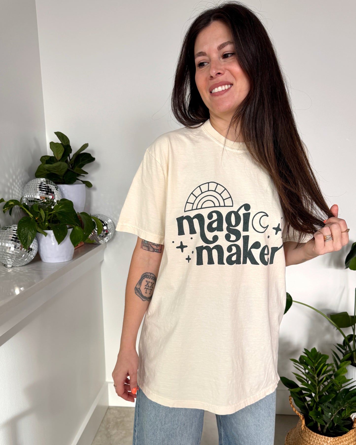 Magic Maker T-Shirt — Ivory