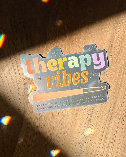 Therapy Vibes Sticker