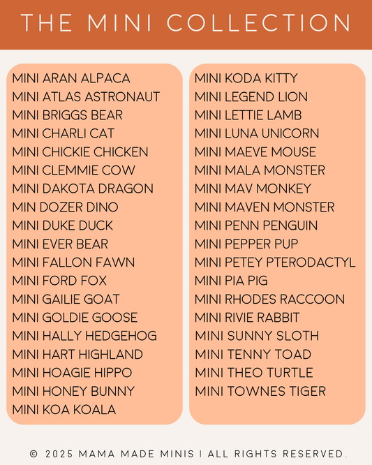 ALL the MINIS Knotted Lovey Patterns MEGA BUNDLE — 37 Patterns