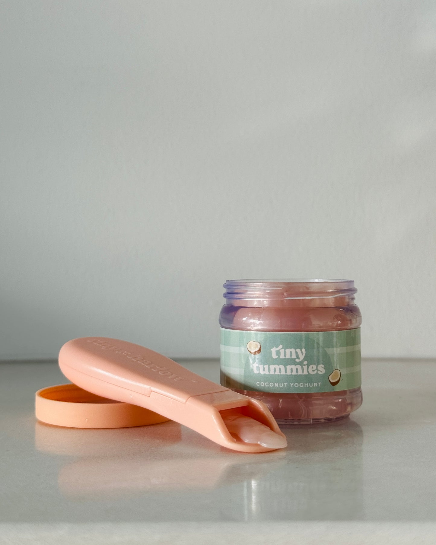 Tiny Tummies Jar + Spoon — Coconut Yoghurt