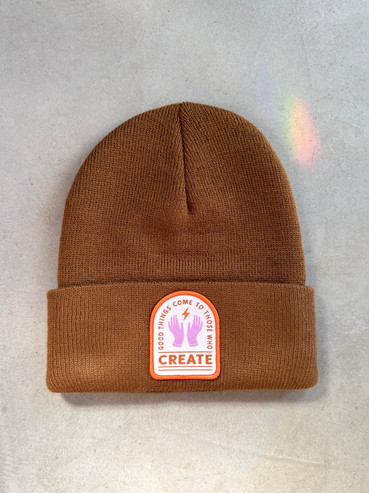 Create Good Things Beanie