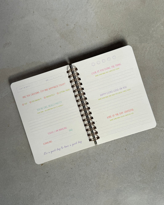 Mini Smiley Gratitude Journal