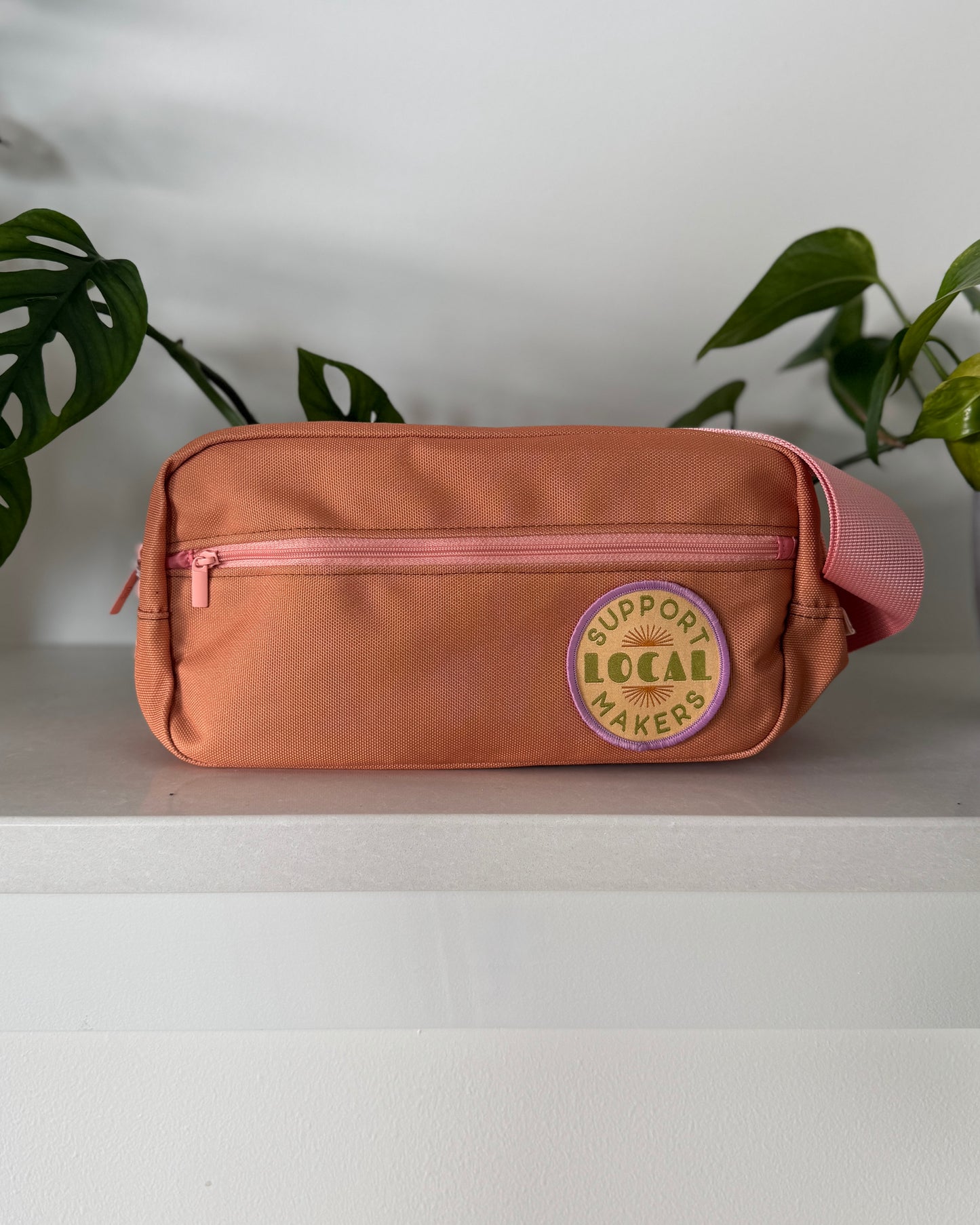 Large Maker Sling Bag + MMM Patch — Rust