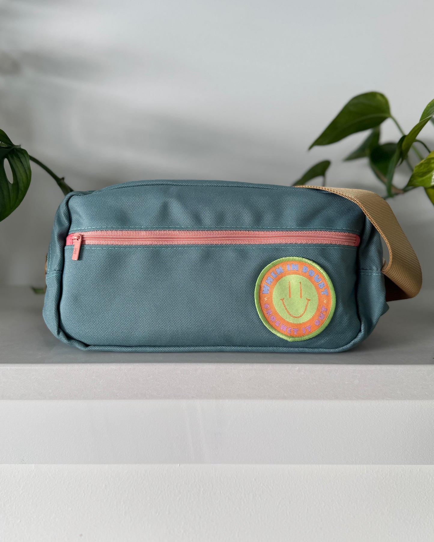 Large Maker Sling Bag + MMM Patch — Sage