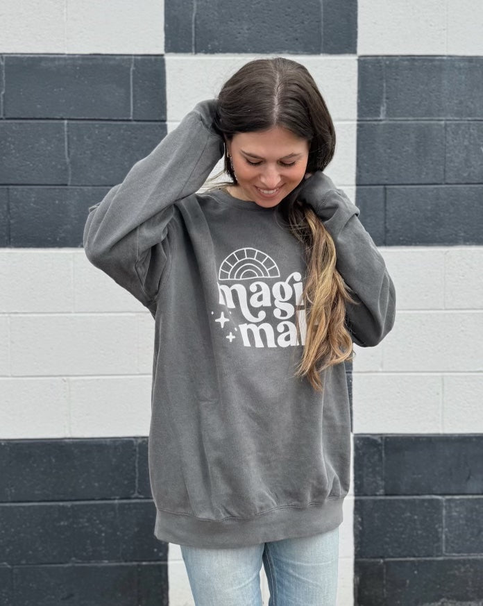 Magic Maker Crewneck — Raven