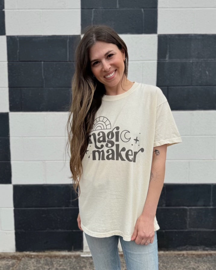 Magic Maker T-Shirt — Ivory