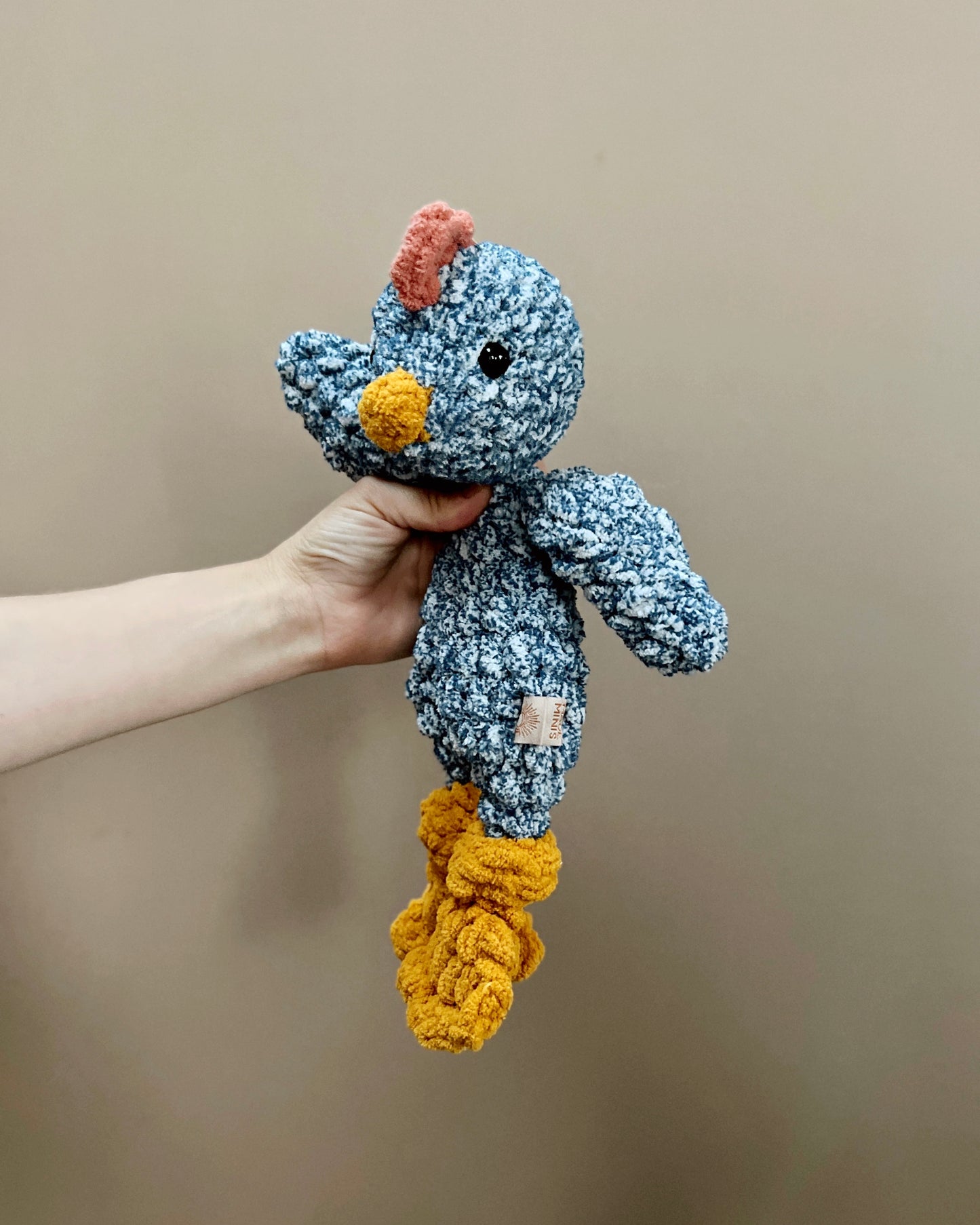 Mini Chickie ⋒ Navy Speckle