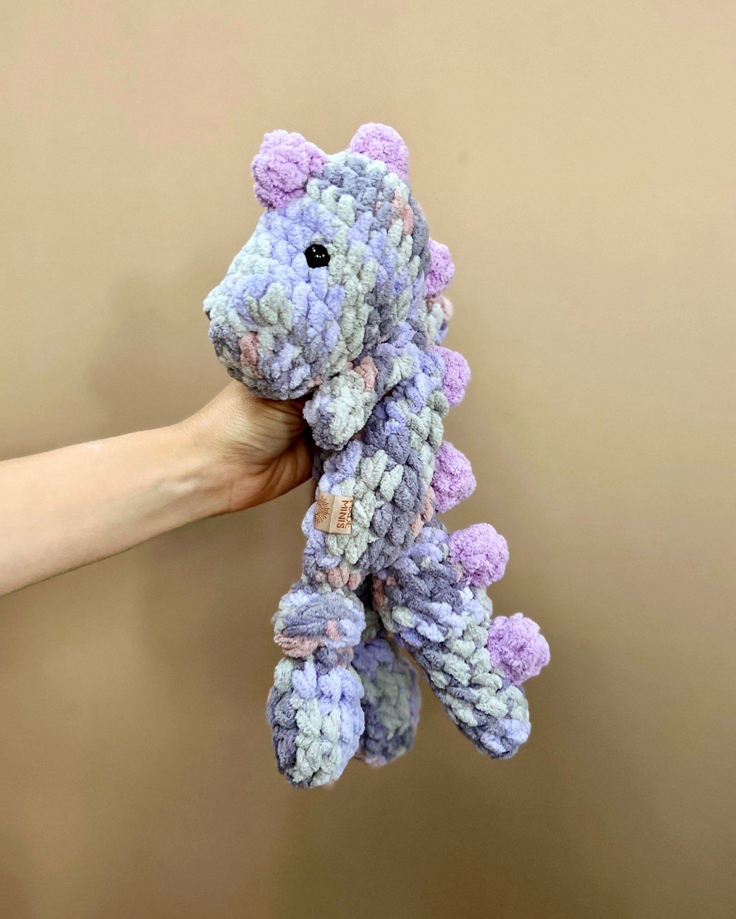 Mini Dozer Dino ⋒ Lavender Tie Dye