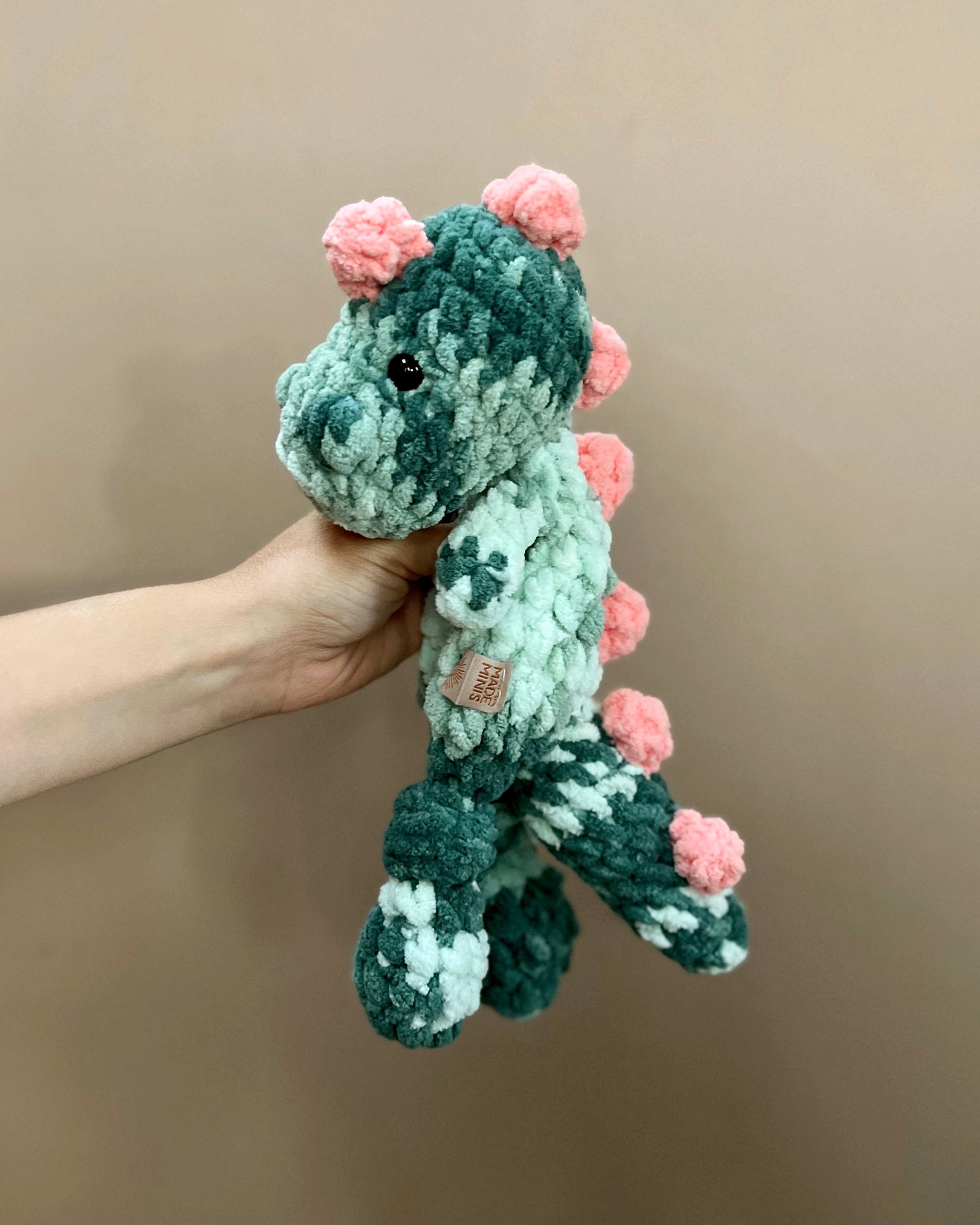 Mini Dozer Dino ⋒ Sage Tie Dye