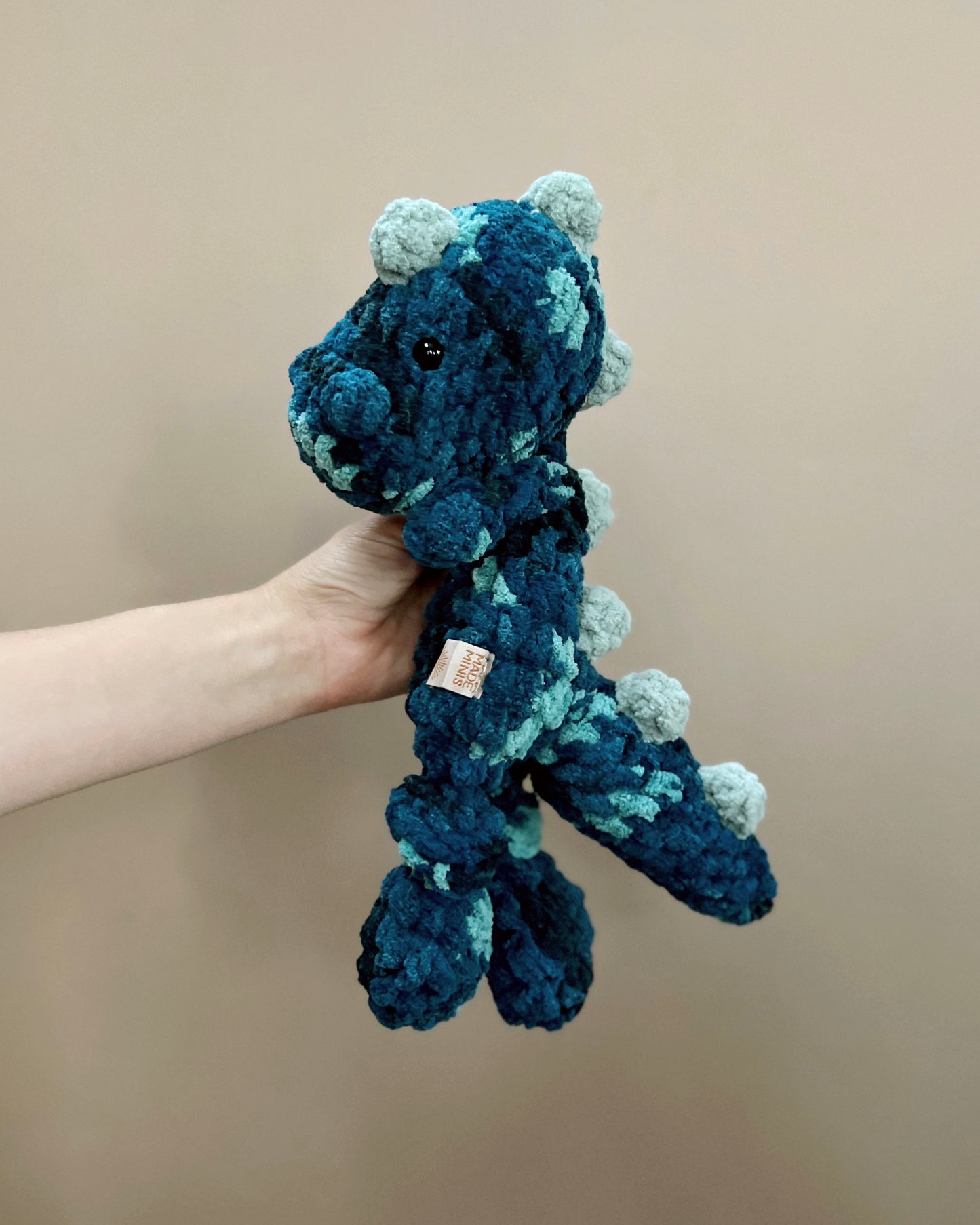 Mini Dozer Dino ⋒ Navy Tie Dye