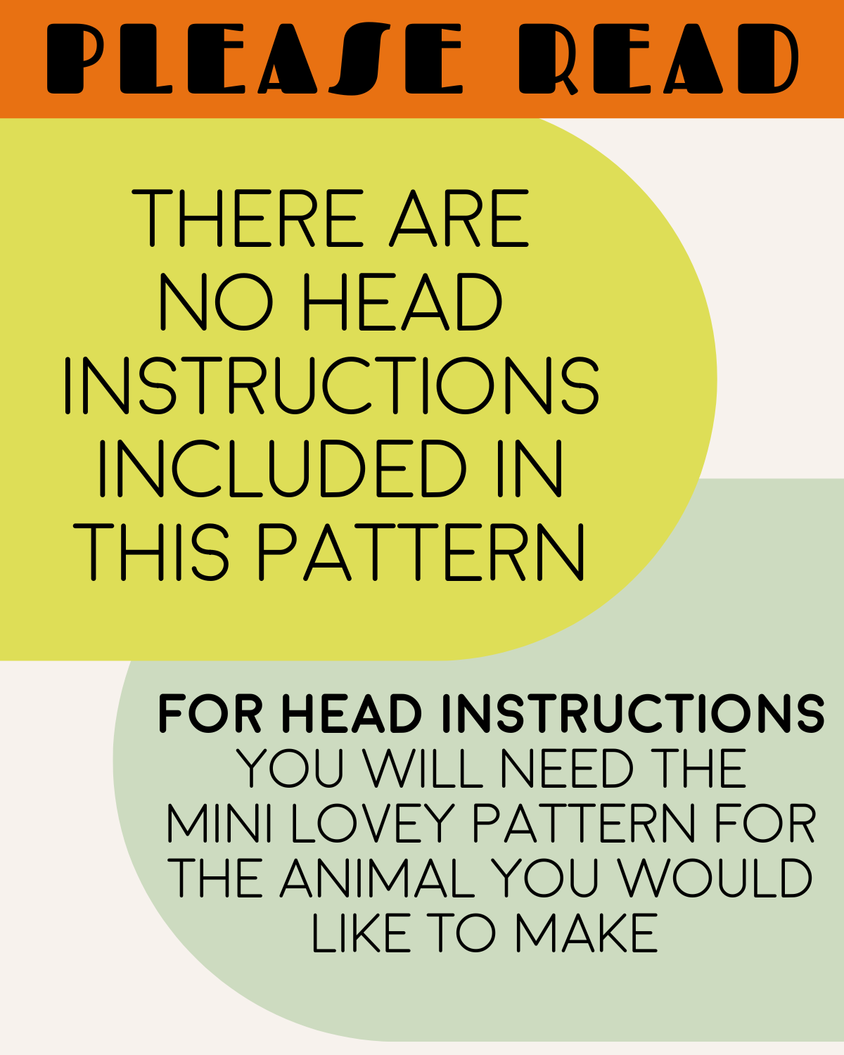 MINI Knotted PLUSHIE Body Extension Pattern Ebook