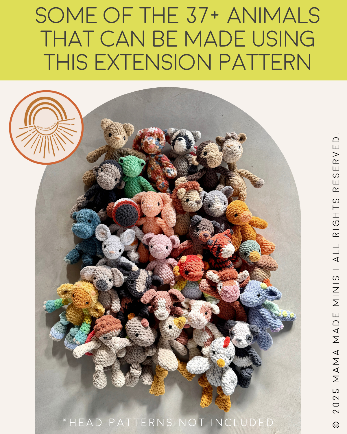 MINI Knotted PLUSHIE Body Extension Pattern Ebook