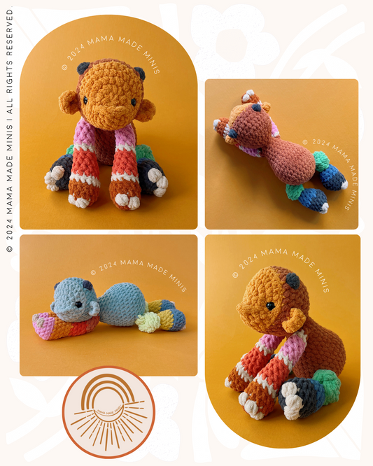 Moxie Monster 'Little' Knotted Stuffed Plushie — PATTERN (No sew!)