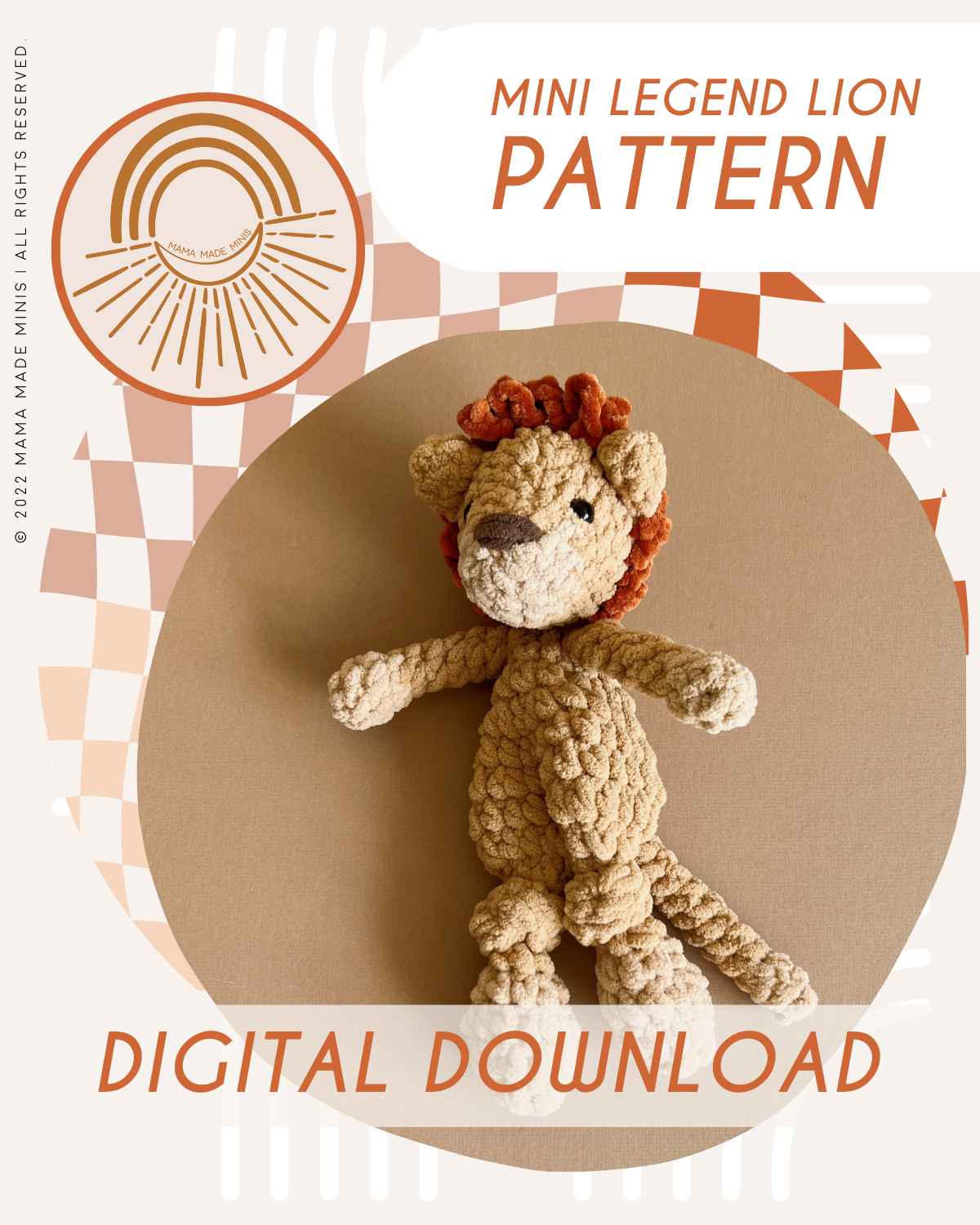 Lion lovey best sale crochet pattern