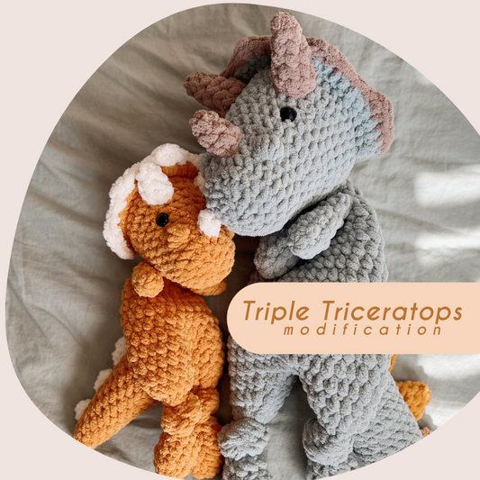 Triple Triceratops *Modifiction* for Bohasaurus + Tinysaurus