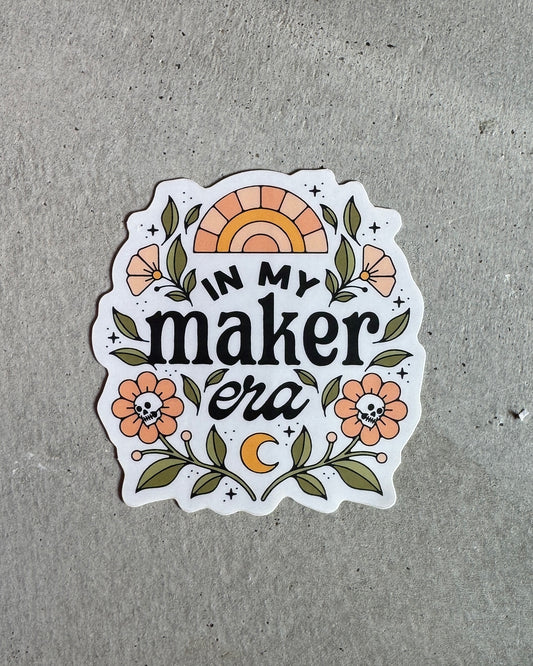 Maker Era Sticker