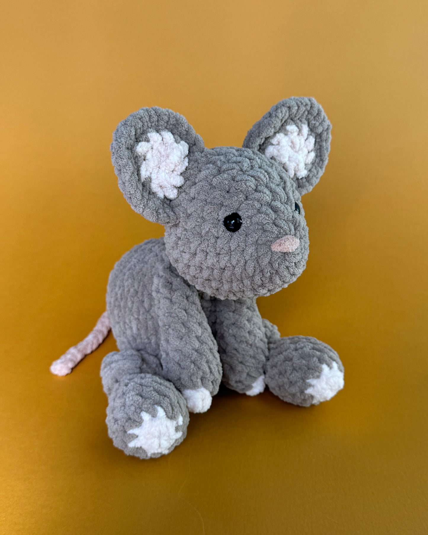 Meadow Mouse Knotted Plushie