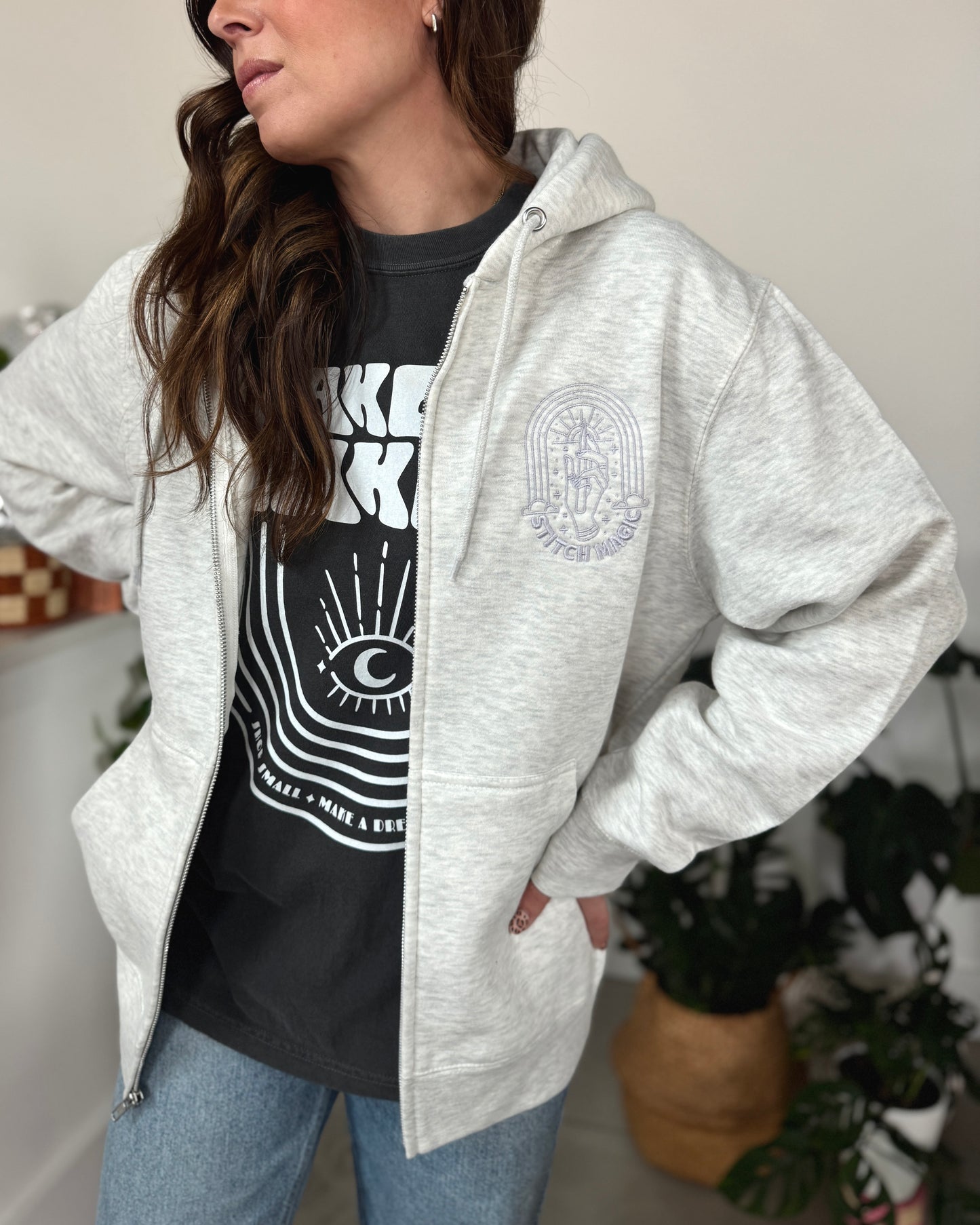 Stitch Magic Zip Hoodie