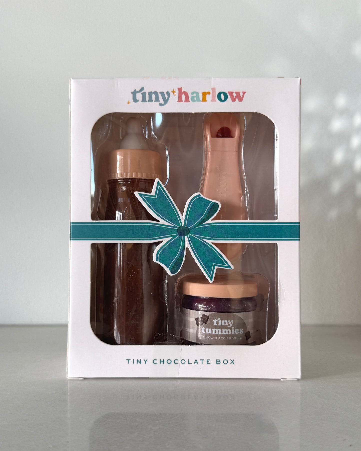 Tiny Tummies Chocolate Milk + Pudding Set