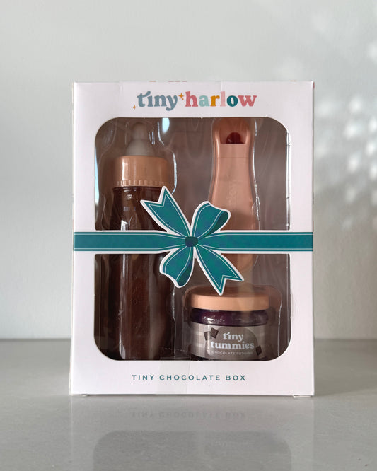 Tiny Tummies Chocolate Milk + Pudding Set