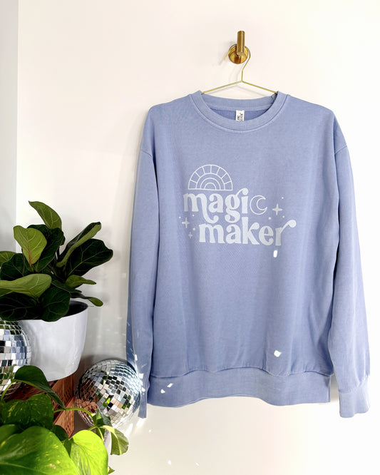 Magic Maker Crewneck — Ice