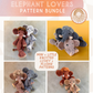 Elephant Pattern BUNDLE — 4 Patterns