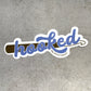 Hooked Sticker — Clear