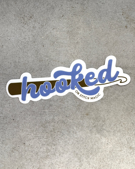 Hooked Sticker — Clear