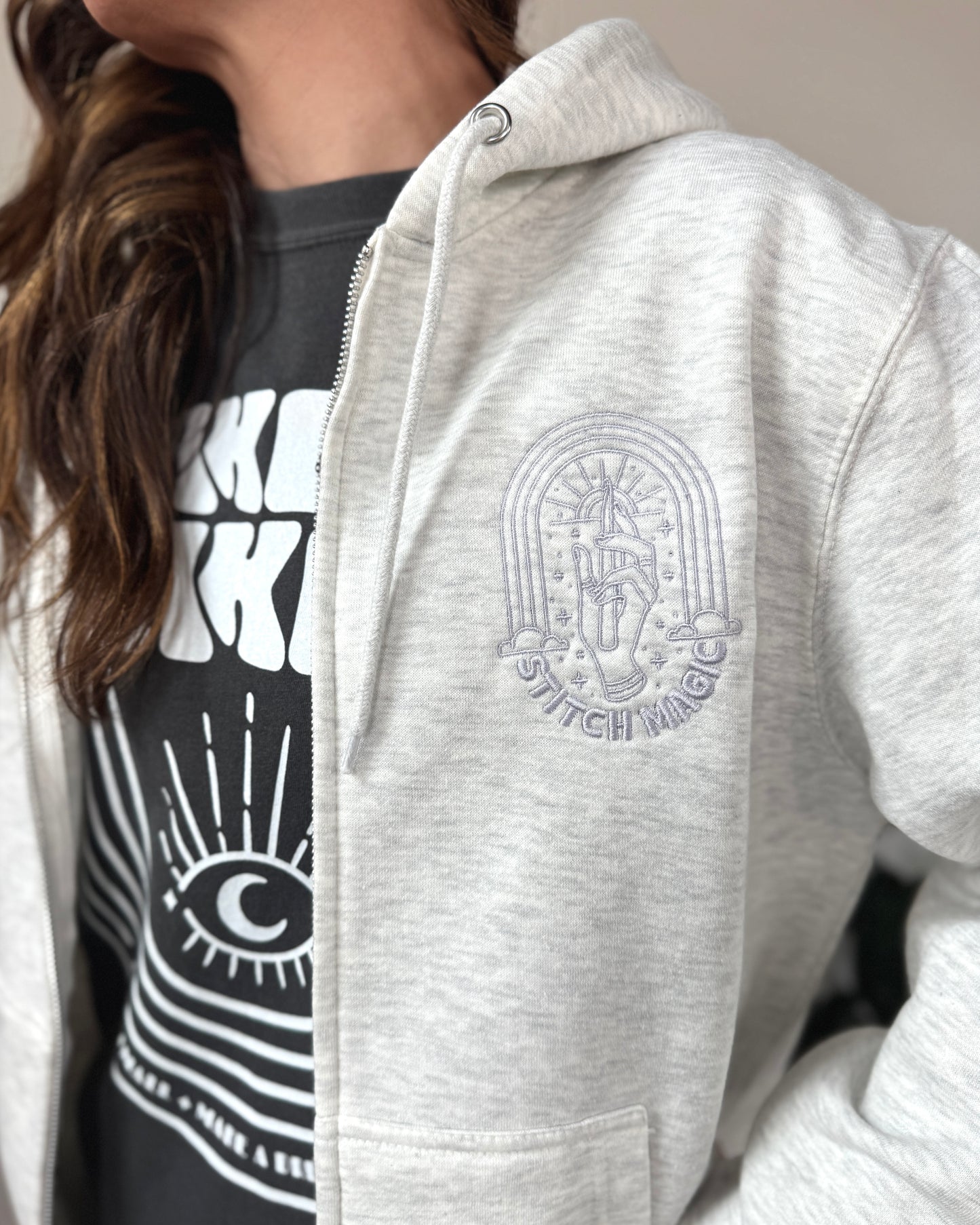 Stitch Magic Zip Hoodie