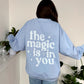 Magic Maker Crewneck — Ice