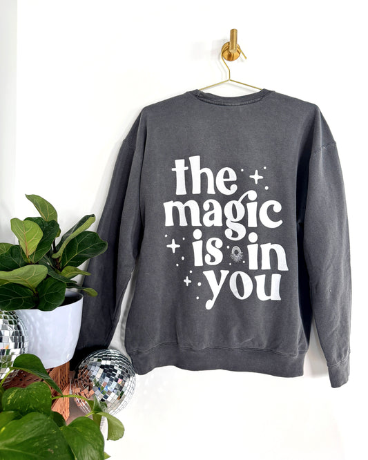 Magic Maker Crewneck — Raven