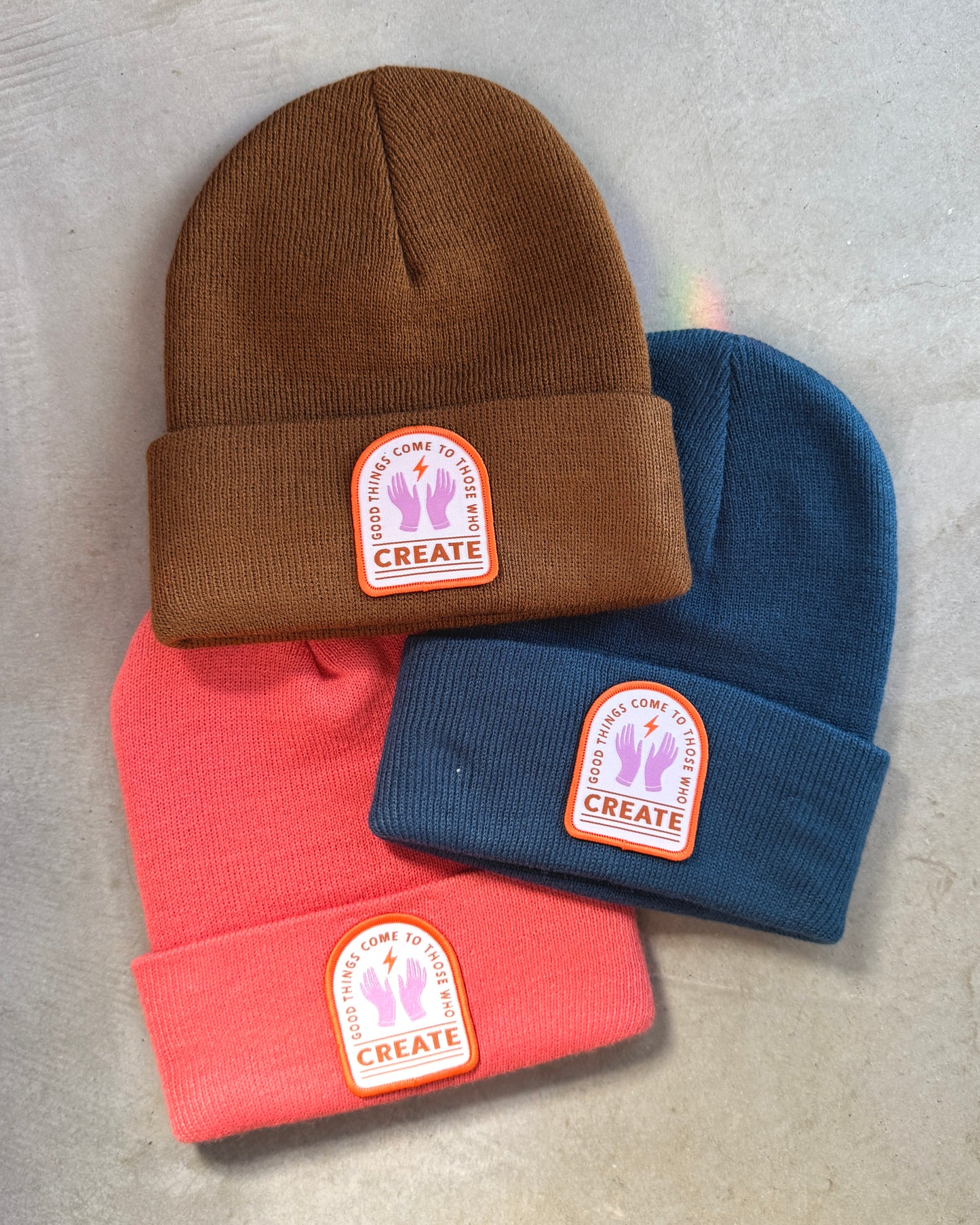 Create Good Things Beanie