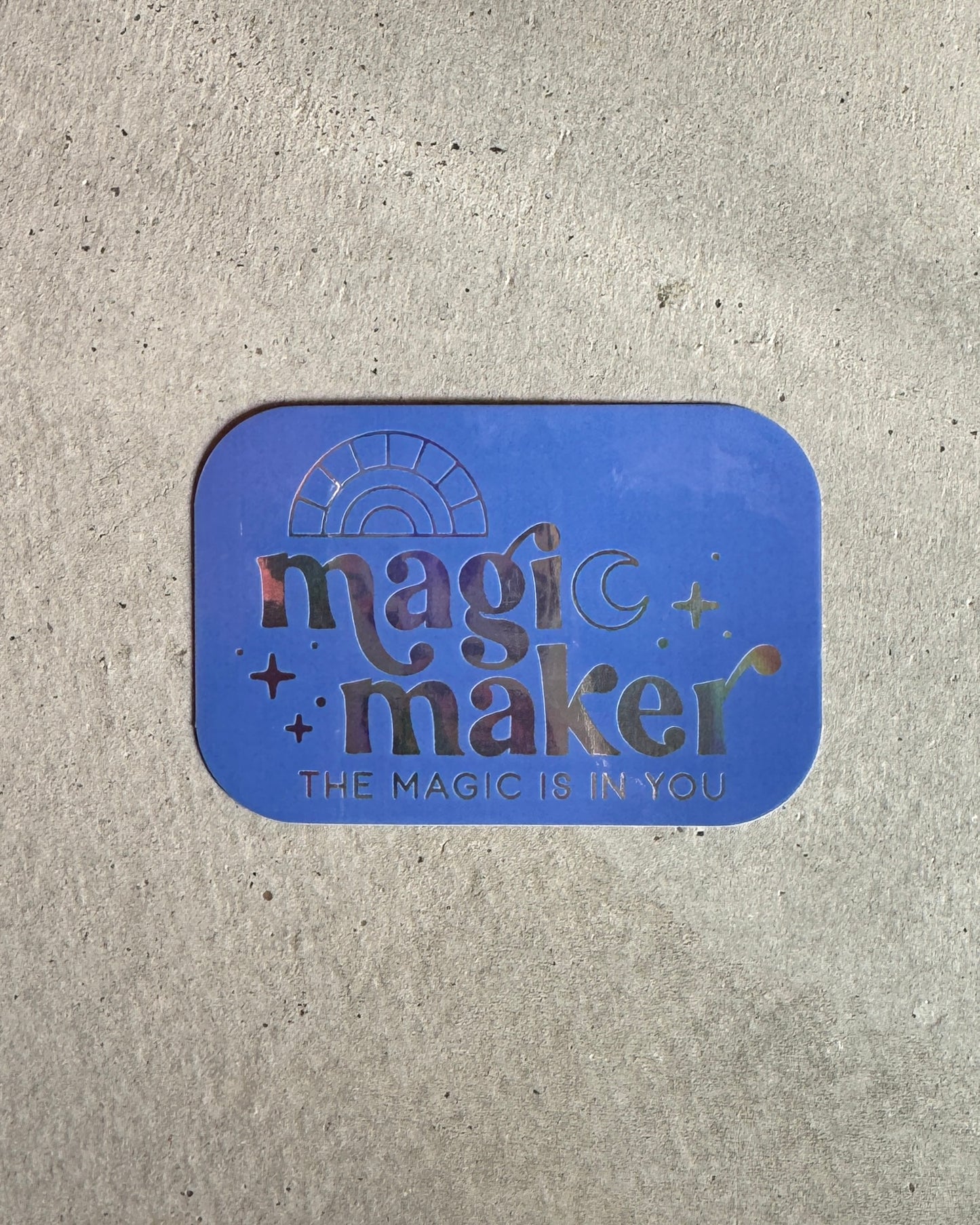 Magic Maker Sticker — Periwinkle