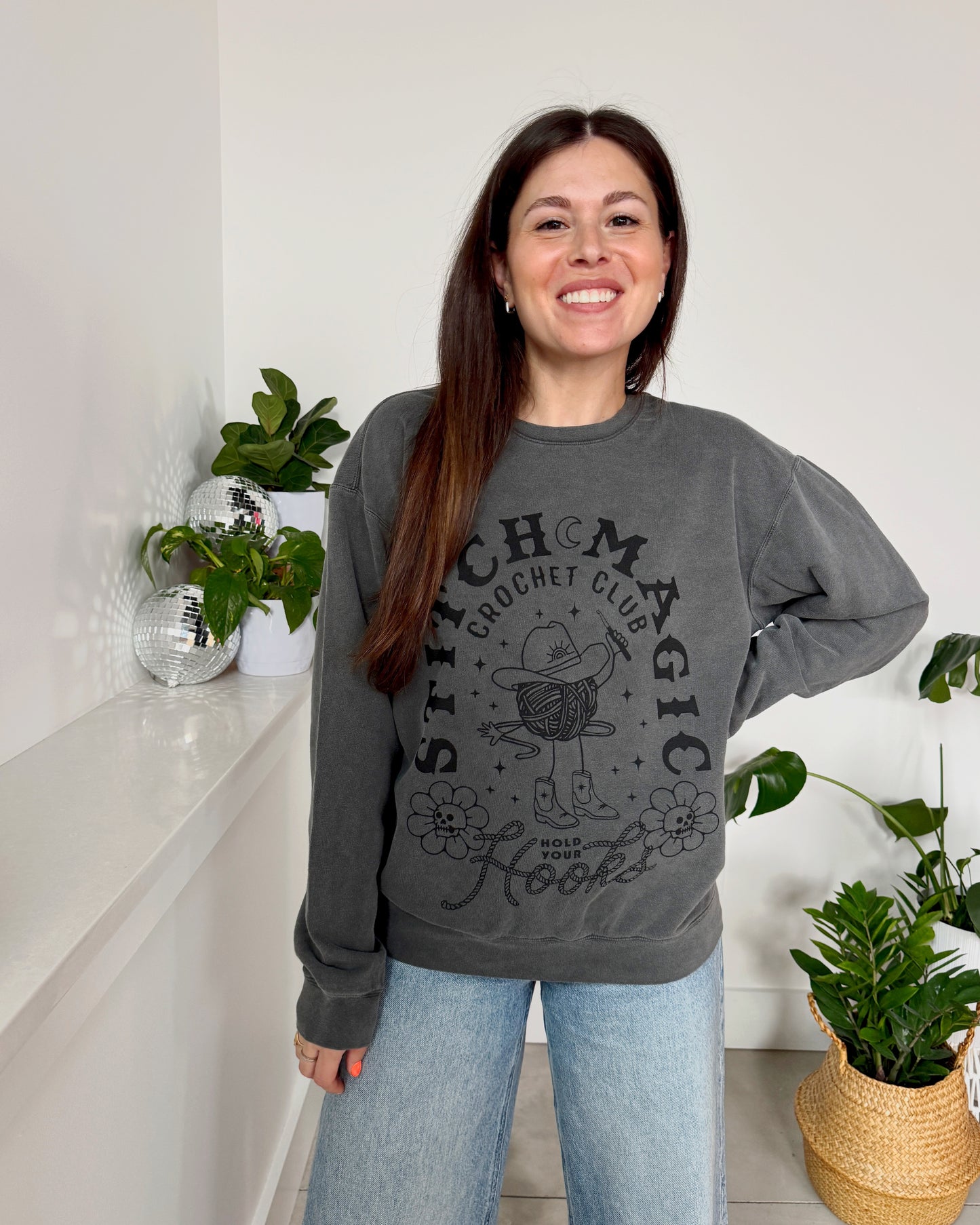 Crochet Club Crewneck