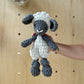 Mini Lettie Lamb Knotted Lovey