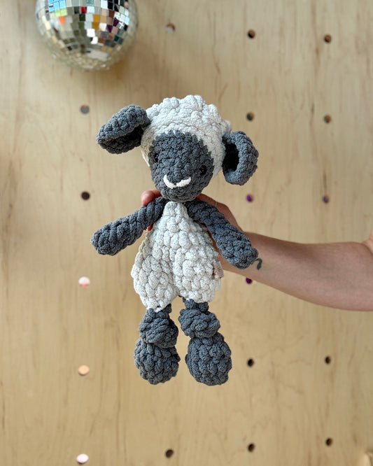 Mini Lettie Lamb Knotted Lovey