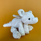 Drift Dragon Knotted Plushie ⋒ Marled White