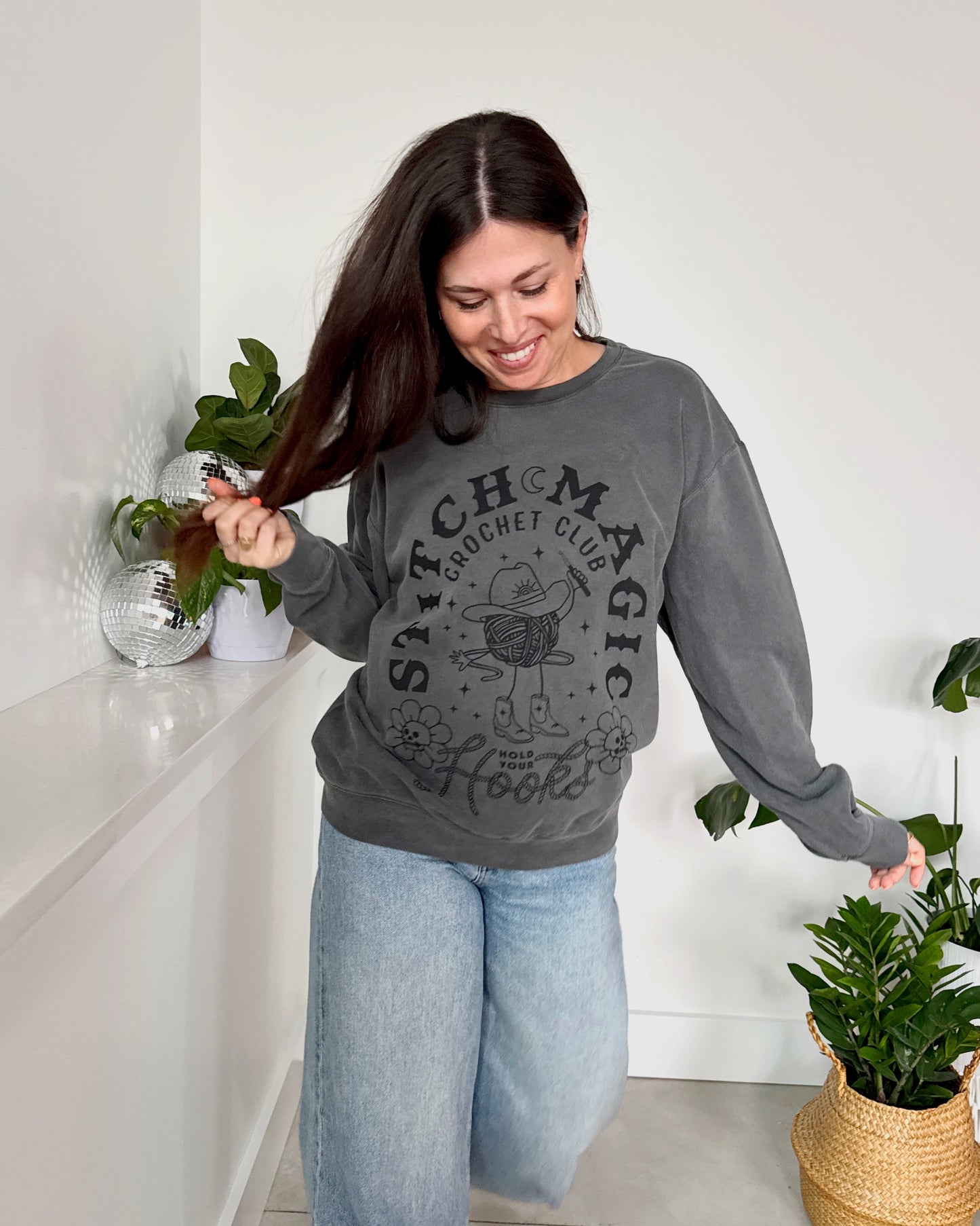 Crochet Club Crewneck