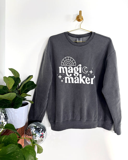 Magic Maker Crewneck — Raven