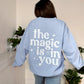 Magic Maker Crewneck — Ice