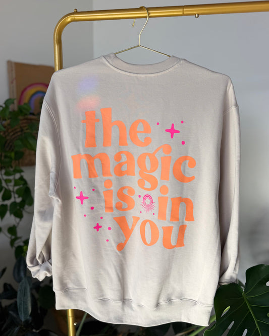 Stitch Magic Neon Crewneck