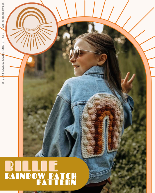 Billie Rainbow Patch Pattern + Jacket