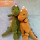Bohasaurus Knotted Lovey — PATTERN