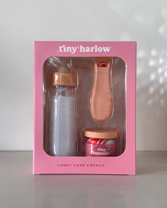 Tiny Tummies Milk + Candy Cane Crunch Set