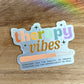Therapy Vibes Sticker