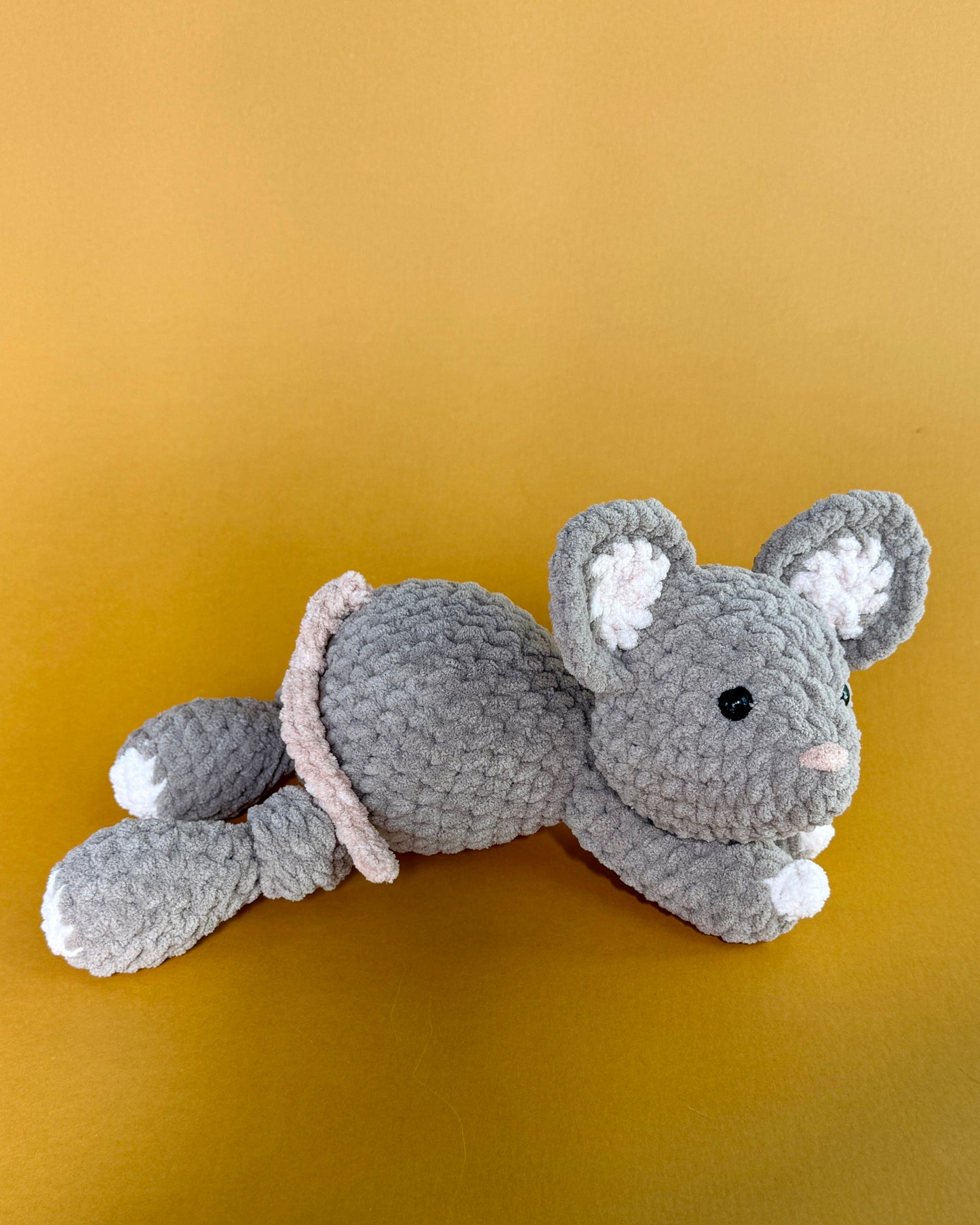 Meadow Mouse Knotted Plushie