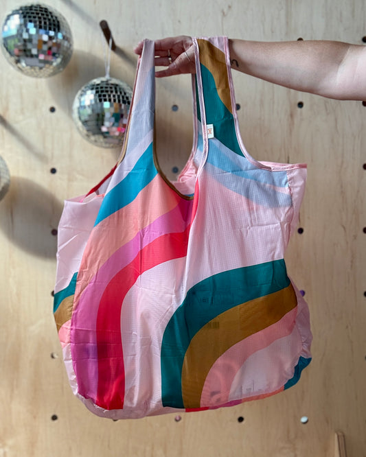 Large Foldable Maker Tote — Pretty Wave