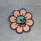 Skull Flower Sticker