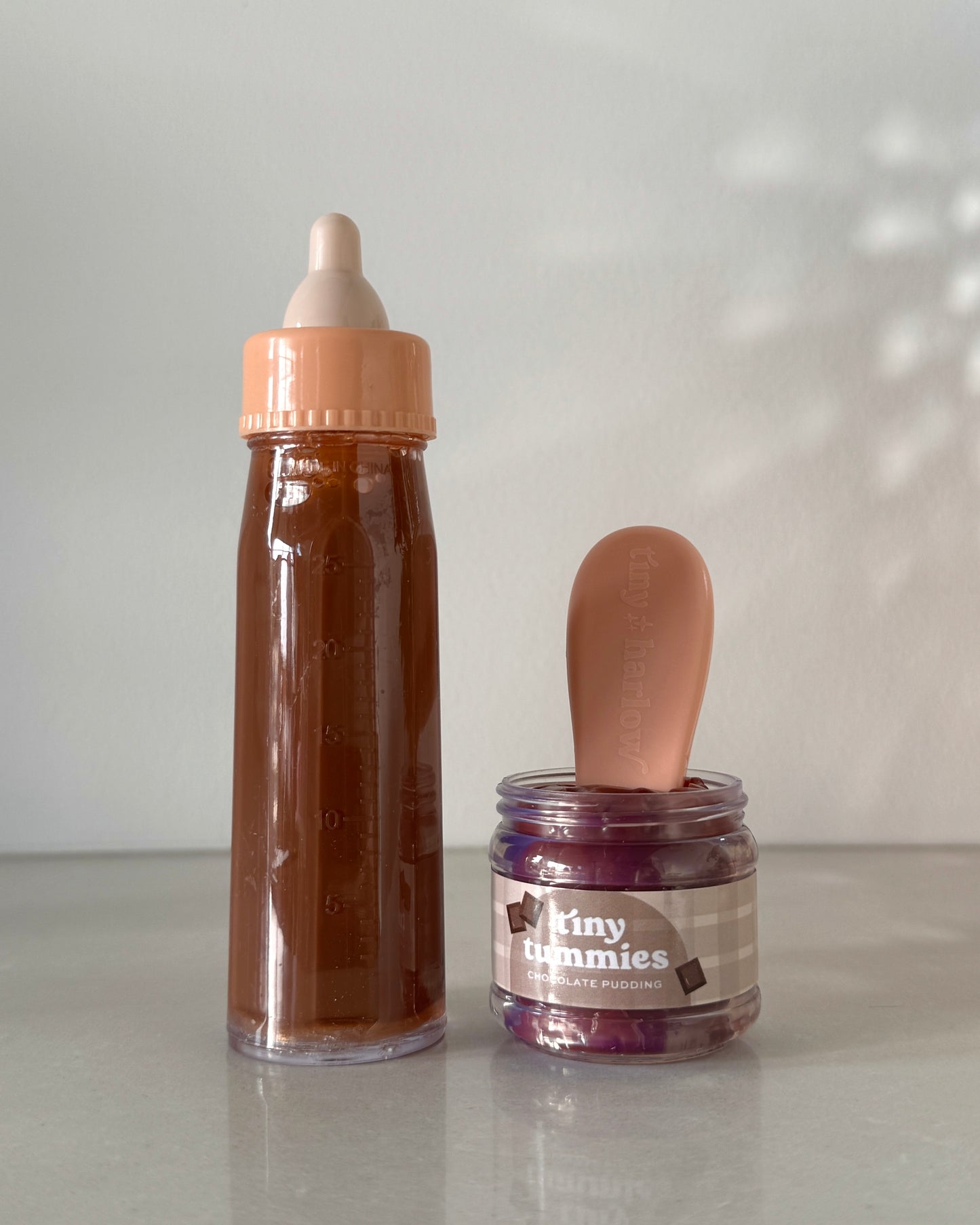 Tiny Tummies Chocolate Milk + Pudding Set